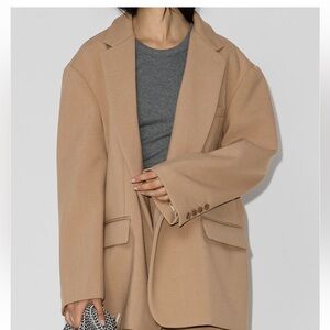 The Frankie Shop Camel Blazer